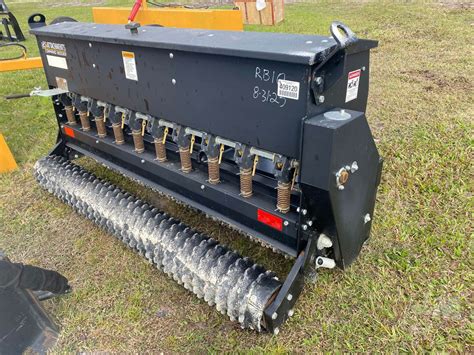 skid steer seeder attachment for sale|aftermarket skid steer attachments.